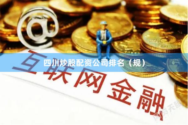 四川炒股配资公司排名（规）